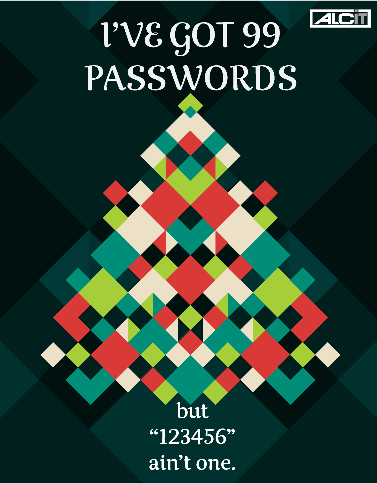 99 Passwords Poster